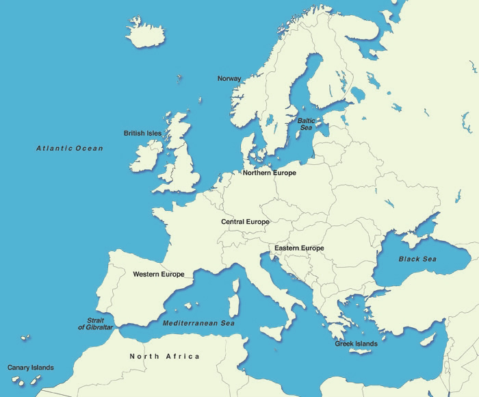 Yalta Europe Map